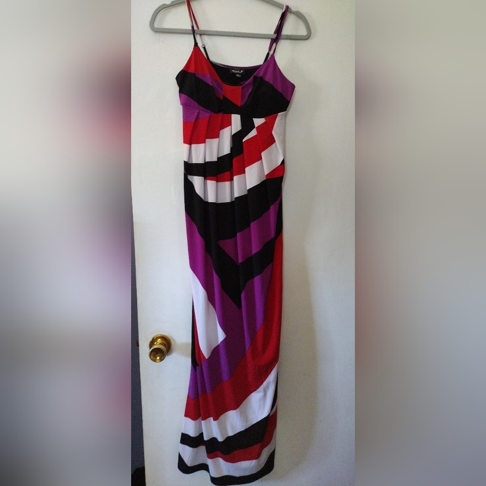 AllenB long maxi dress size S